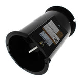 Packard 65404 inducer motor - detail view (Type: Shaded Pole; Voltage: 120v)