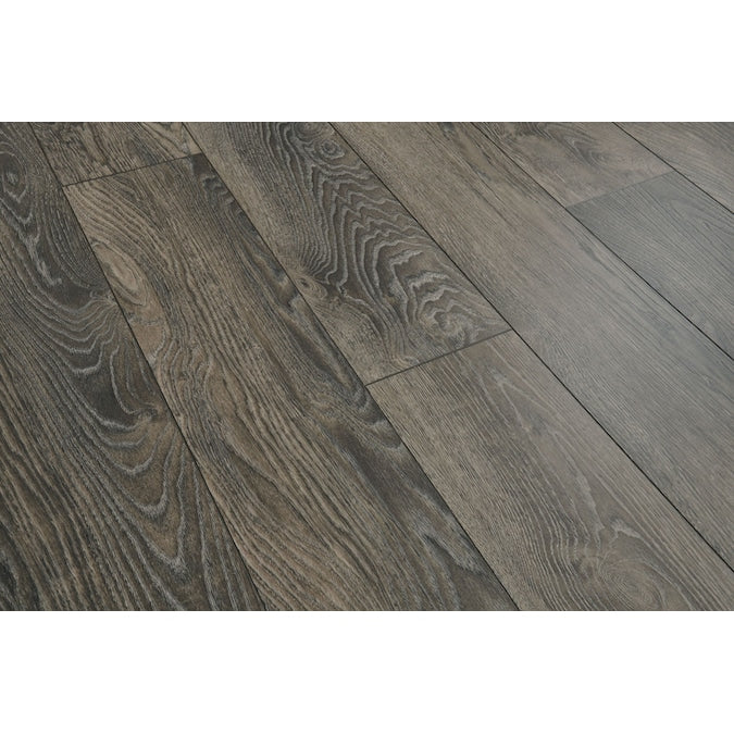 Bruce Enlightened Earth Rich Woodland 12-mm T x 8-in W x 48-in L Waterproof Wood Plank Laminate Flooring (15.94-sq ft / Carton)