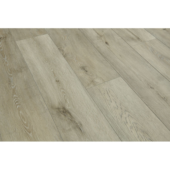 Bruce Enlightened Earth Coastal Interior 12-mm T x 8-in W x 48-in L Waterproof Wood Plank Laminate Flooring (15.94-sq ft / Carton)
