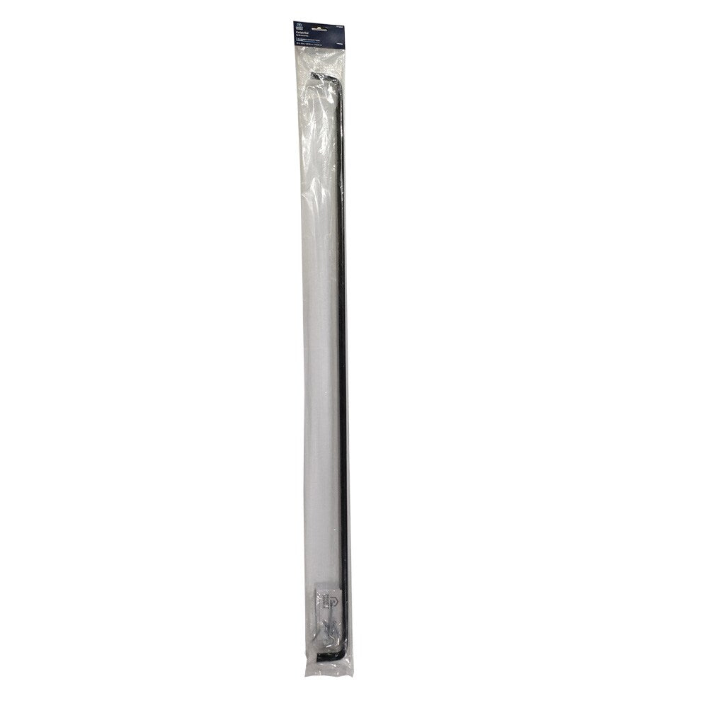 Project Source 48-in to 84-in Bronze Steel Single Curtain Rod