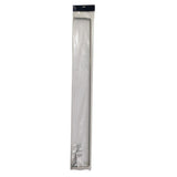 Project Source 48-in to 84-in White Steel Single Curtain Rod