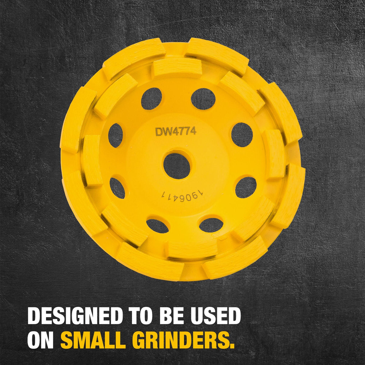 DEWALT XP Extended Performance Diamond 4.5-in Cup Wheel