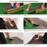 CALI Pro Classic Walnut Creek 5.5-mm x 7-in W x 48-in L Waterproof Interlocking Luxury Vinyl Plank Flooring (23.77-sq ft/case)