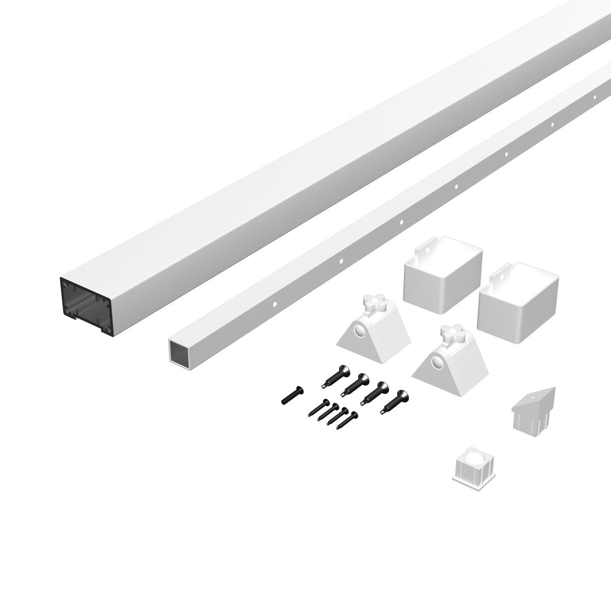 Deckorators Contemporary cable Aluminum Deck Stair Cable Rail Kit