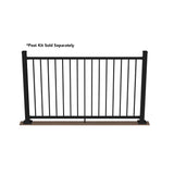 Deckorators Rapid Rail 6-ft x 42-in Matte Black Aluminum Deck Rail Kit