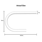 Deckorators ADA-Compliant 1-ft x 2-in Textured White Aluminum Deck Handrail Kit