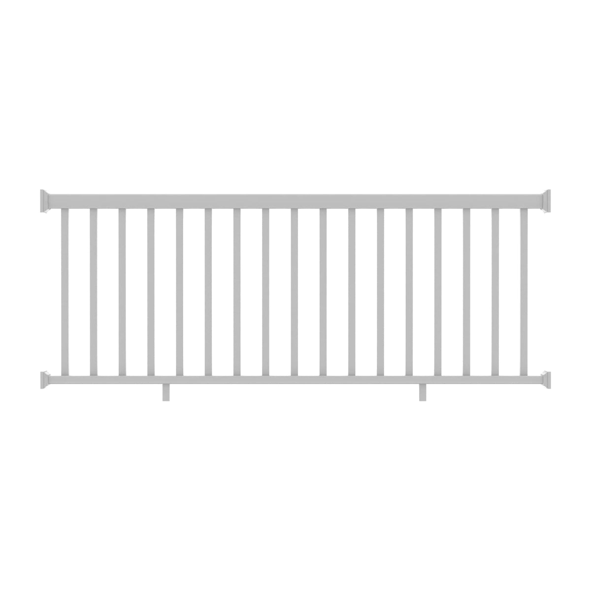 Deckorators Grab and Go 8-ft x 36-in White Composite Deck Rail Kit