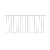 Deckorators Grab and Go 8-ft x 42-in White Composite Deck Rail Kit