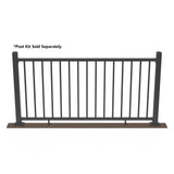 Deckorators Pre-Assembled Aluminum  Aluminum Deck Rail Kit