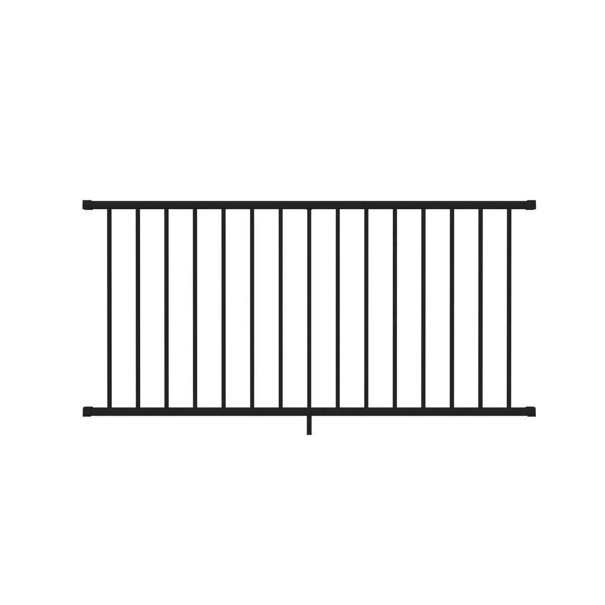 Deckorators Rapid Rail Matte Black Aluminum Deck Rail Kit