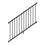 Deckorators Grab and Go 6-ft x 36-in Black Composite Deck Stair Rail Kit