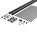 Deckorators Grab and Go 6-ft x 36-in Black Composite Deck Stair Rail Kit