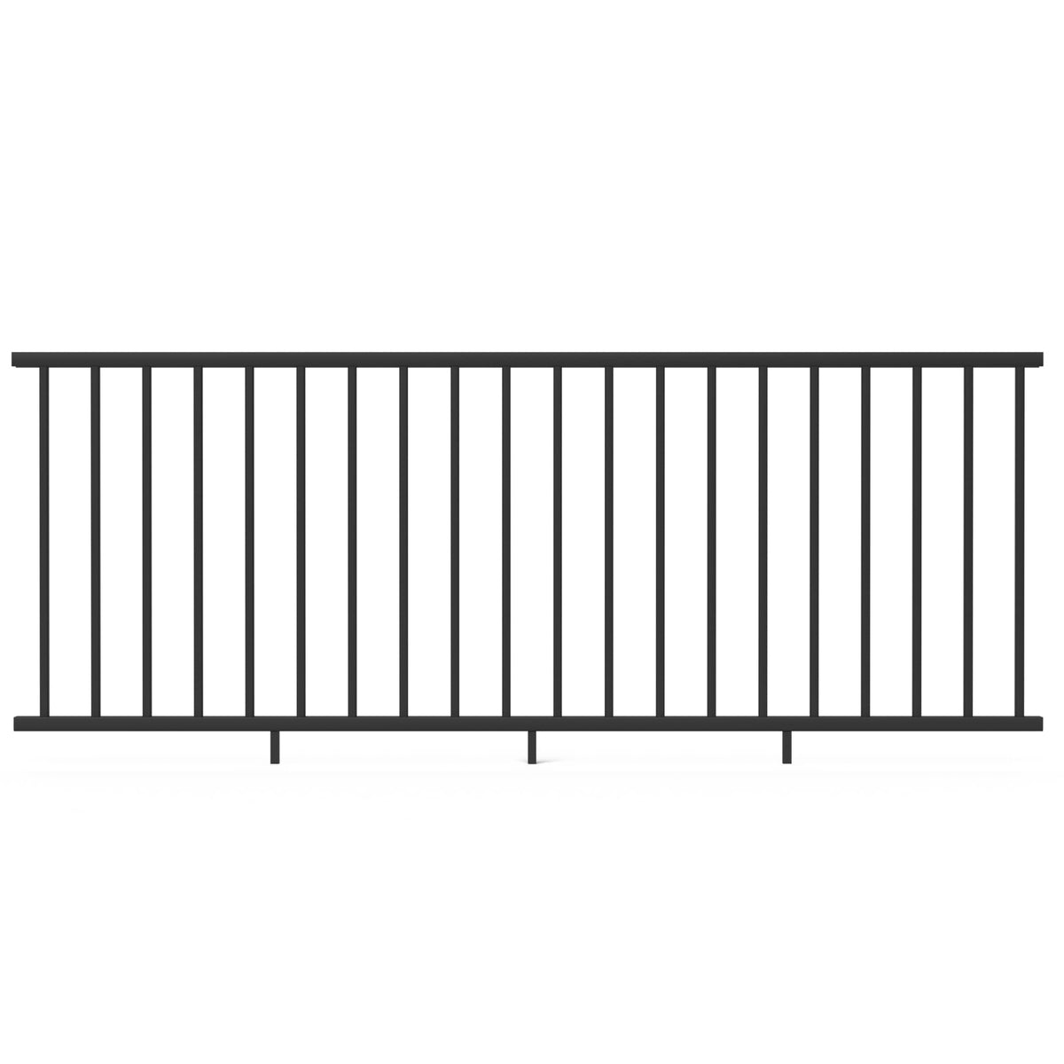 Deckorators Pre-Assembled Aluminum  Aluminum Deck Rail Kit