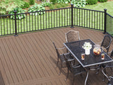 Deckorators Pre-Assembled Aluminum  Aluminum Deck Rail Kit