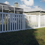 Freedom Durham 6-ft H x 4-in W White Vinyl Corner Fence Post (Unassembled)