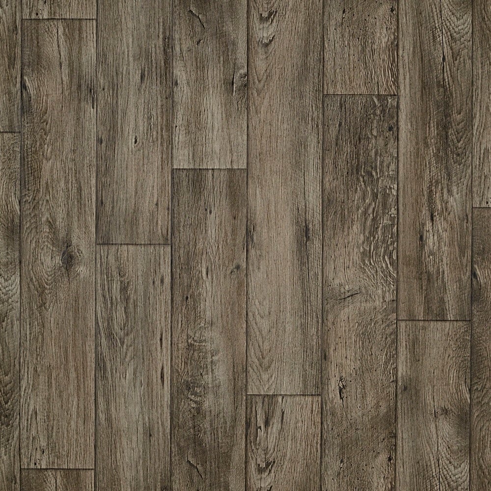 Style Selections 12-ft W Cut-to-Length Remington Oak Wood-Look Low-Gloss Sheet Vinyl Flooring