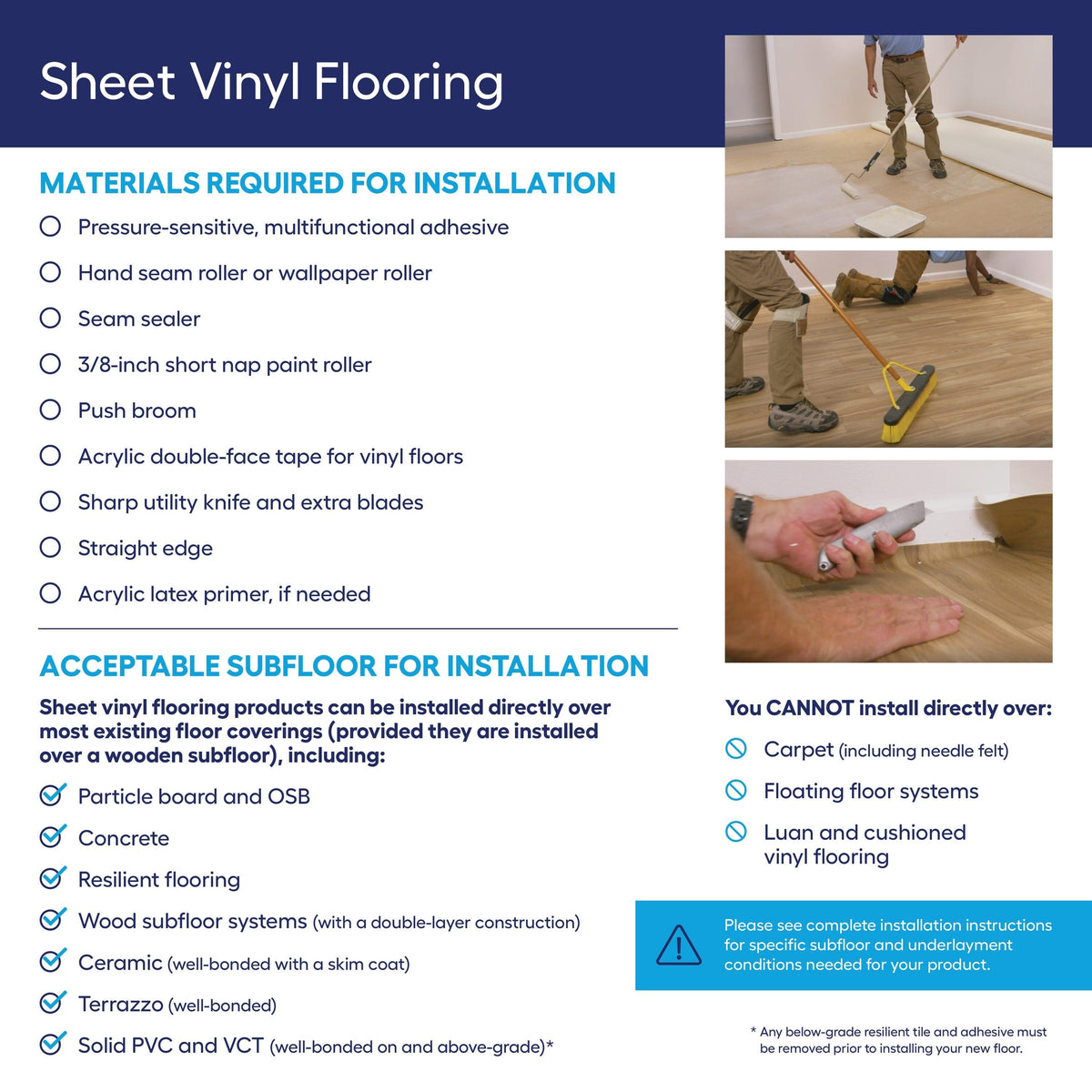 STAINMASTER Sutton Place Marble 12-ft W Cut-to-Length Waterproof Low-Gloss Sheet Vinyl Flooring, 9.84-mil Wear Layer