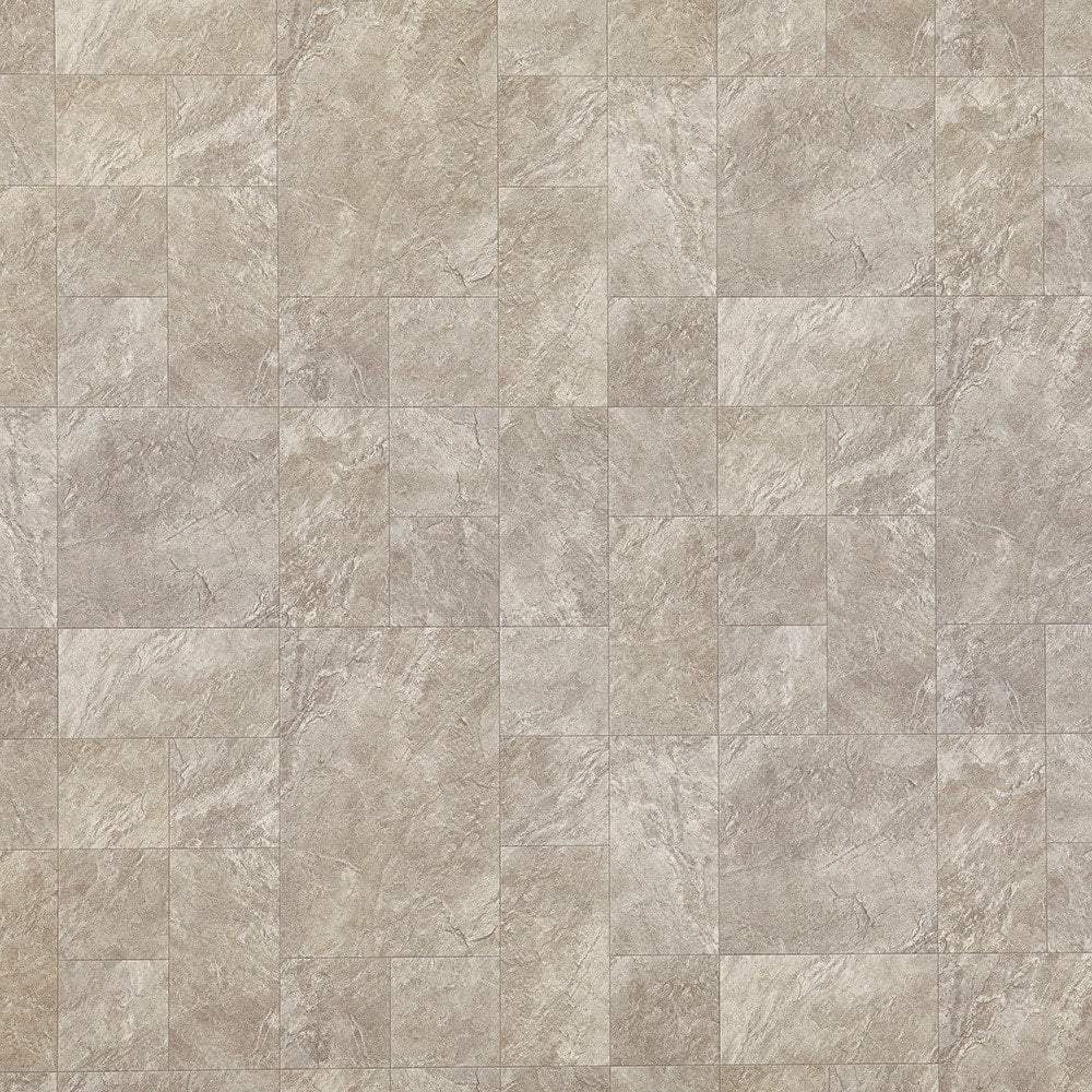 Style Selections 12-ft W Cut-to-Length Wexford Slate Stone-Look Low-Gloss Sheet Vinyl Flooring