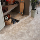 Style Selections 12-ft W Cut-to-Length Wexford Slate Stone-Look Low-Gloss Sheet Vinyl Flooring