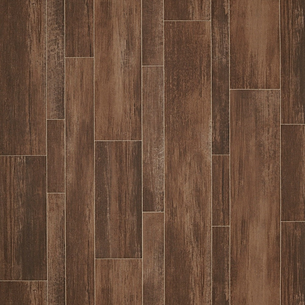 Style Selections 12-ft W x Cut-to-Length Rivers Edge Mixed Tile Stone Look Low-Gloss Sheet Vinyl Flooring