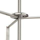 Progress Lighting Roxobel 3-Light Brushed Nickel Modern/Contemporary Square Medium Hanging Pendant Light