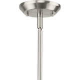 Progress Lighting Roxobel 3-Light Brushed Nickel Modern/Contemporary Square Medium Hanging Pendant Light