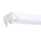 2-Light White Electronic Channel Fluorescent Strip Light - Super Arbor