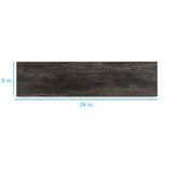 Style Selections Casa Italia 6-in x 24-in Groutable Water Resistant Peel and Stick Luxury Vinyl Tile (1-sq ft)