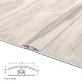 CALI Seascape Hickory 1.25-in x 72-in Vinyl Floor T-Moulding