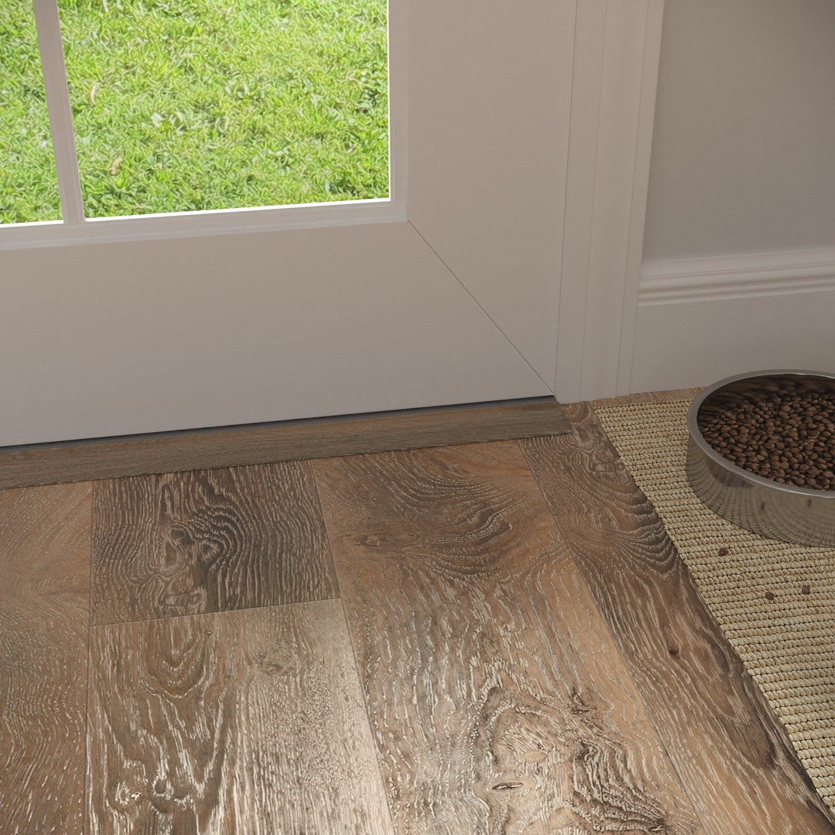 CALI Dockwood Oak 1.37-in x 72-in Vinyl Floor Threshold