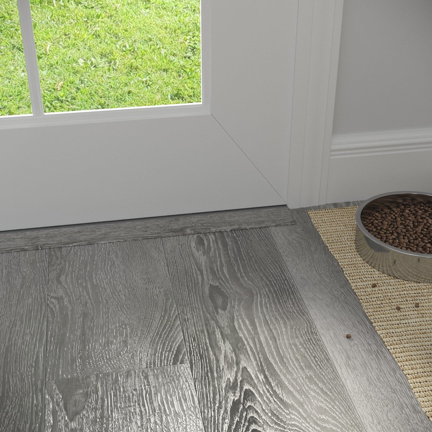 CALI Breakwater Oak 1.37-in x 72-in Vinyl Floor Threshold