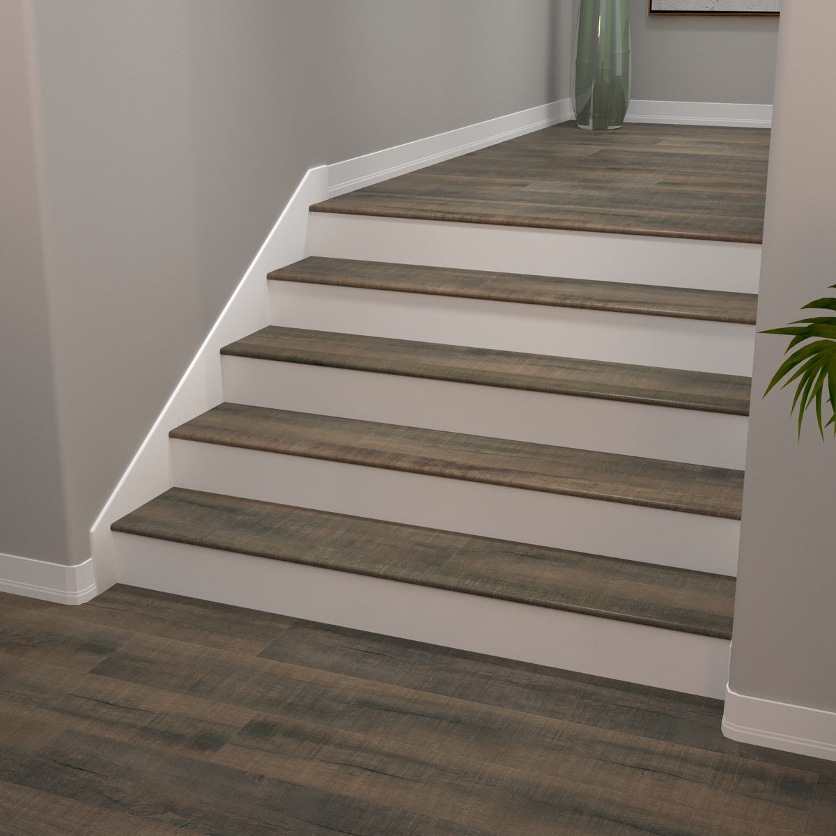 Cali Bamboo Vinyl Pro Classic 2.07-in x 72.83-in Monterey Prefinished Stair Nosing