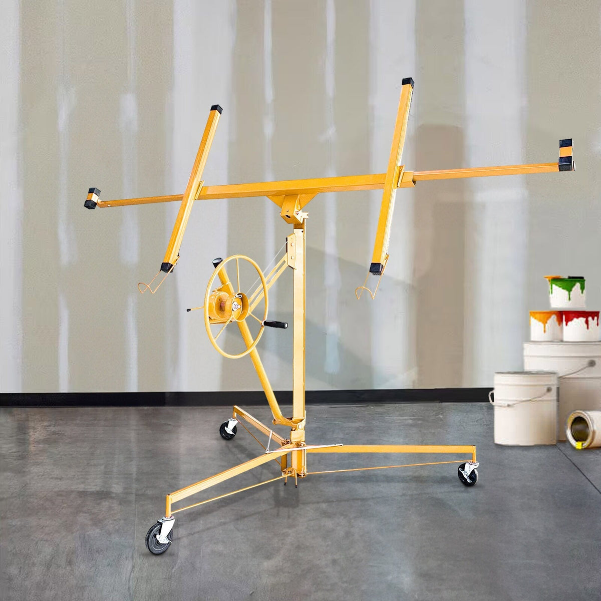 Maocao Hoom 11ft Drywall Lift 11-ft H x 116-in L x 35.5-in W Steel Drywall Lift
