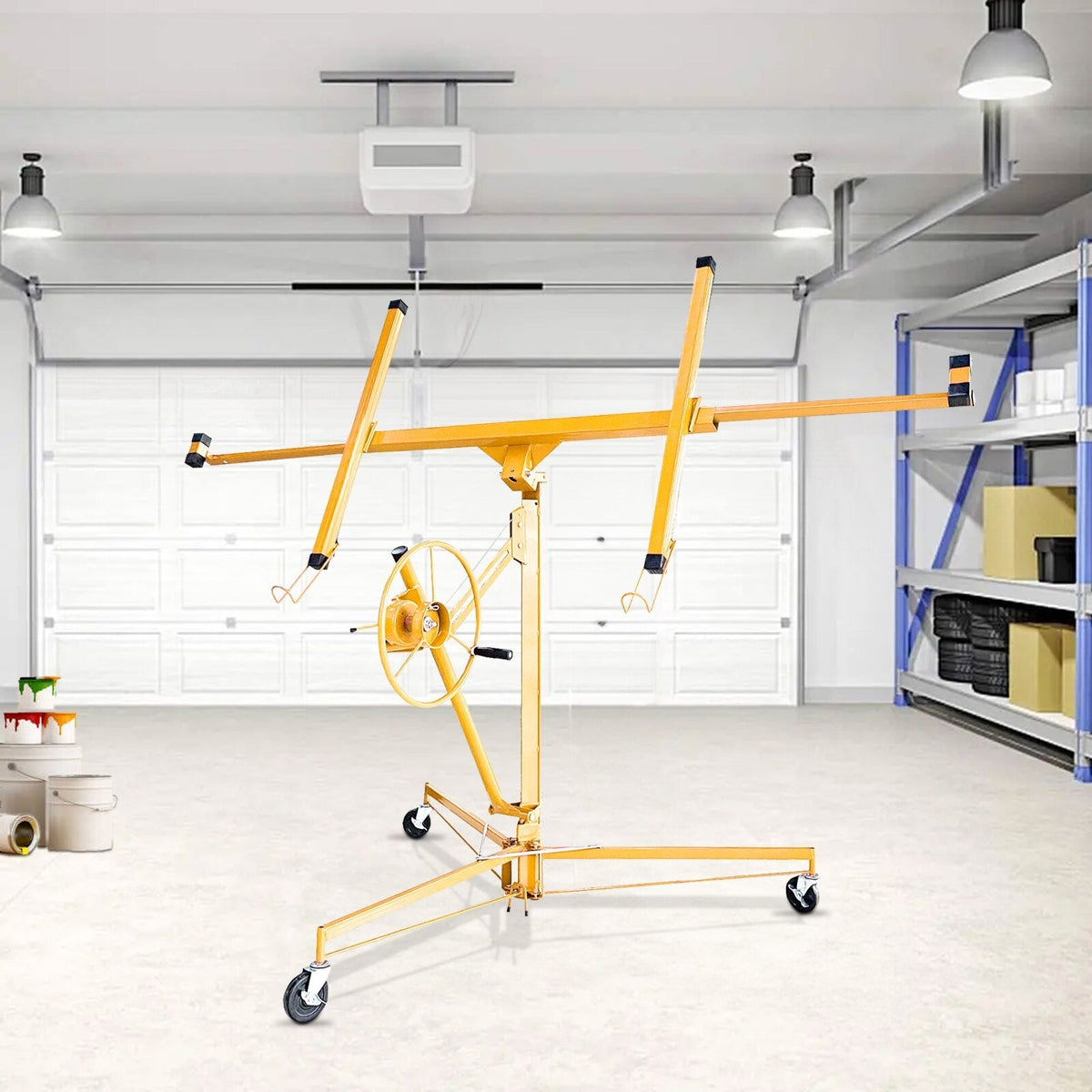 Maocao Hoom 11ft Drywall Lift 11-ft H x 116-in L x 35.5-in W Steel Drywall Lift