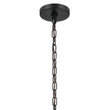 Kichler Birk 5-Light Black Farmhouse Chandelier