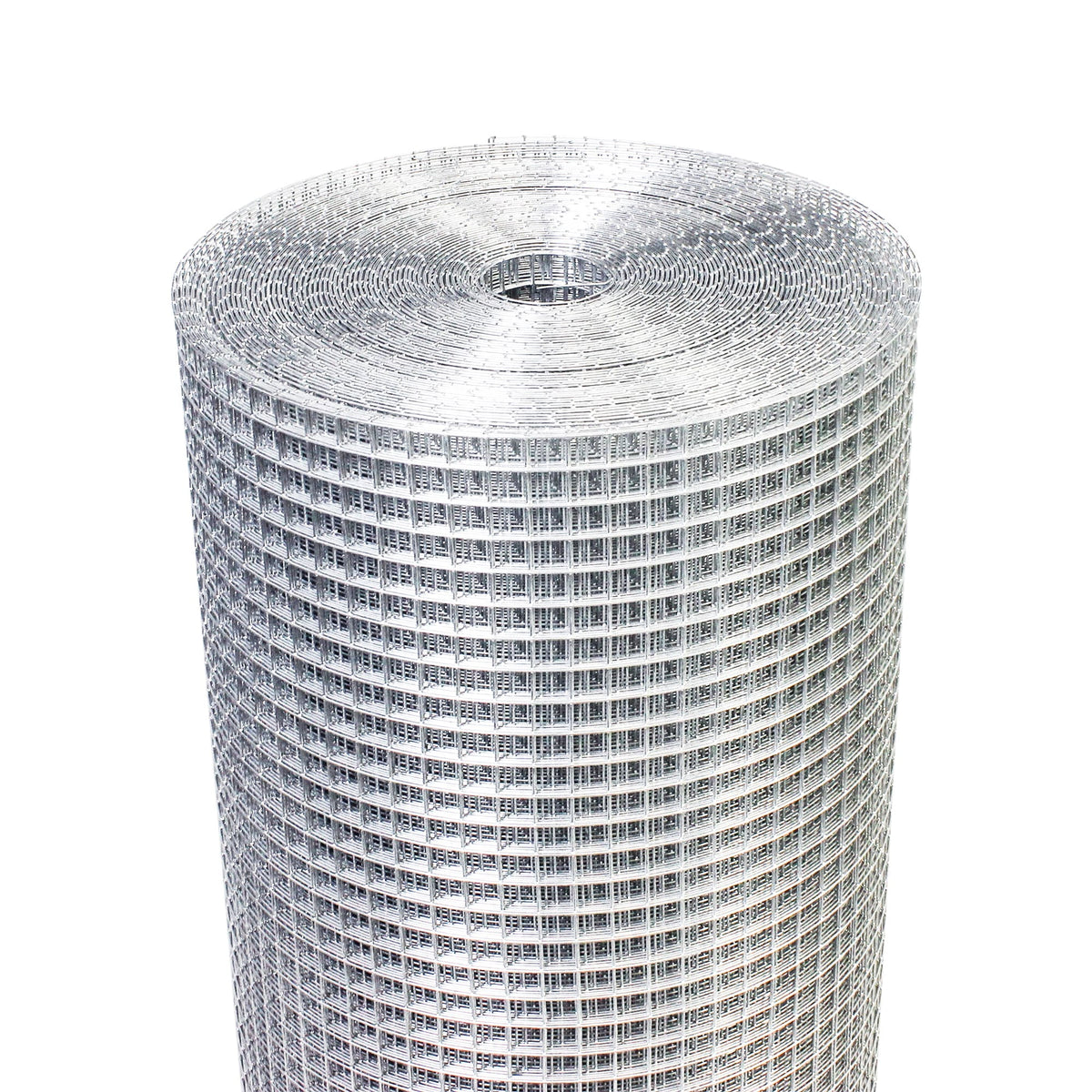 Maocao Hoom 100-Feet x 4-Feet 23-Gauge Silver Metal Welded Wire Rolled Fencing, 1/4-in Mesh