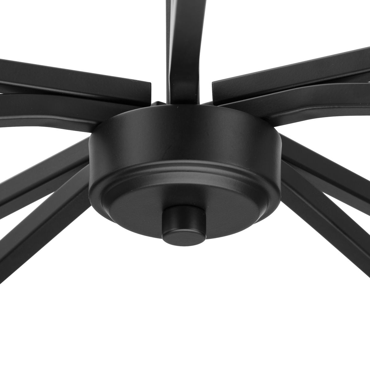 Progress Lighting Roxobel 5-Light Matte Black Modern/Contemporary Chandelier