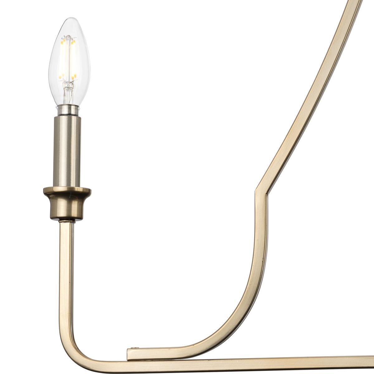 Progress Lighting Myerly 5-Light Bronze Modern/Contemporary Chandelier
