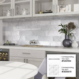 Apollo Tile 10-Pack White 2-in x 12-in Marble Chair Rail Tile (1.667-sq. ft/ Carton)