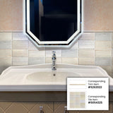 Apollo Tile 10-Pack Light Beige 1/2-in x 12-in Marble Pencil Tile (0.5-sq. ft/ Carton)