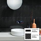 Apollo Tile 10-Pack Black 4-in x 12-in Marble Baseboard Tile (3.33-sq. ft/ Carton)