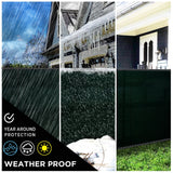 BOEN 6-ft H x 100-ft W Green Hdpe Chain Link Fence Screen