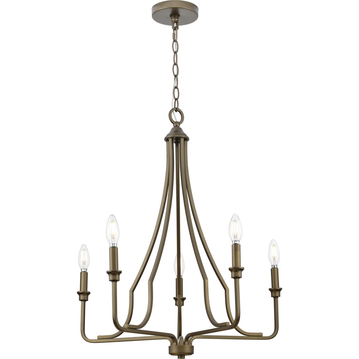 Progress Lighting Myerly 5-Light Modern/Contemporary Chandelier