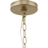 Progress Lighting Glennaire 4-Light Brushed Gold Modern/Contemporary Chandelier