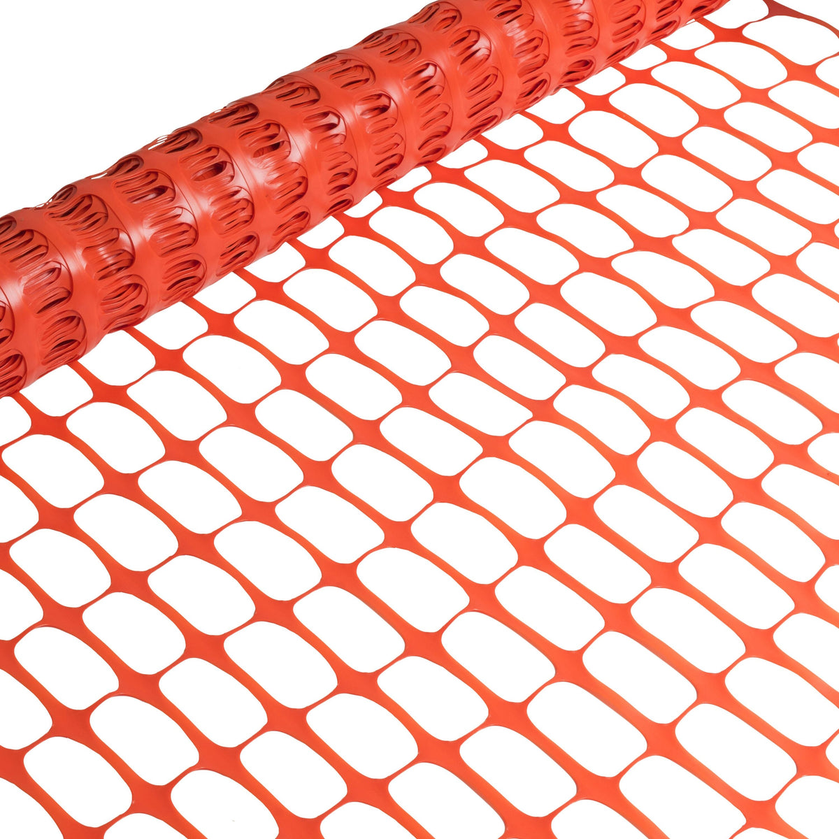 BOEN 50-ft H x 4-ft L Temporary Plastic Snow Fence