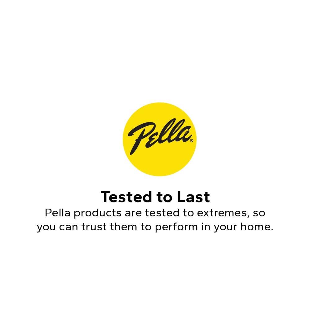Pella 250 Series 47-1/2-in x 47-1/2-in x 3-1/4-in Jamb Left-Operable Vinyl Sliding Window, White, Half Screen Included