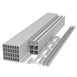 Freedom 5-ft H x 3.5-ft W White Privacy Vinyl Flat-top Fence Panel (Unassembled)