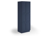 Valleywood Cabinetry 30-in W x 84-in H x 24-in D Marine Blue Birch Pantry Ready To Assemble Plywood Cabinet (Flat Panel Shaker Door Style)
