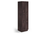 Valleywood Cabinetry 24-in W x 96-in H x 24-in D Rustic Hickory Pantry Ready To Assemble Plywood Cabinet (Flat Panel Shaker Door Style)