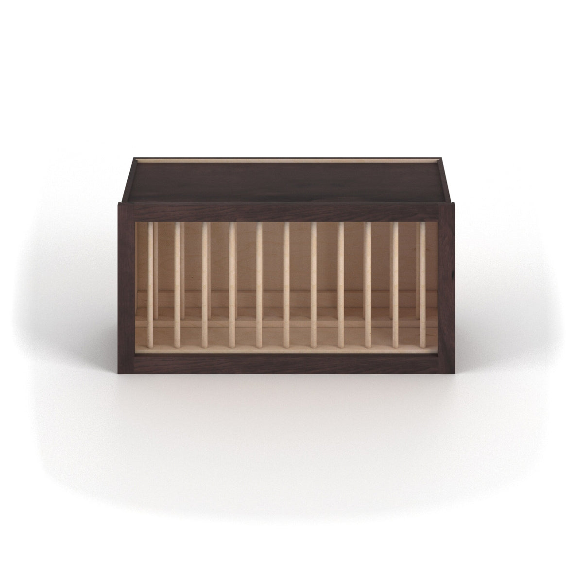 Valleywood Cabinetry 30-in W x 15-in H x 12-in D Rustic Hickory Open Cube Organizer Wall Ready To Assemble Plywood Cabinet (Flat Panel Style)